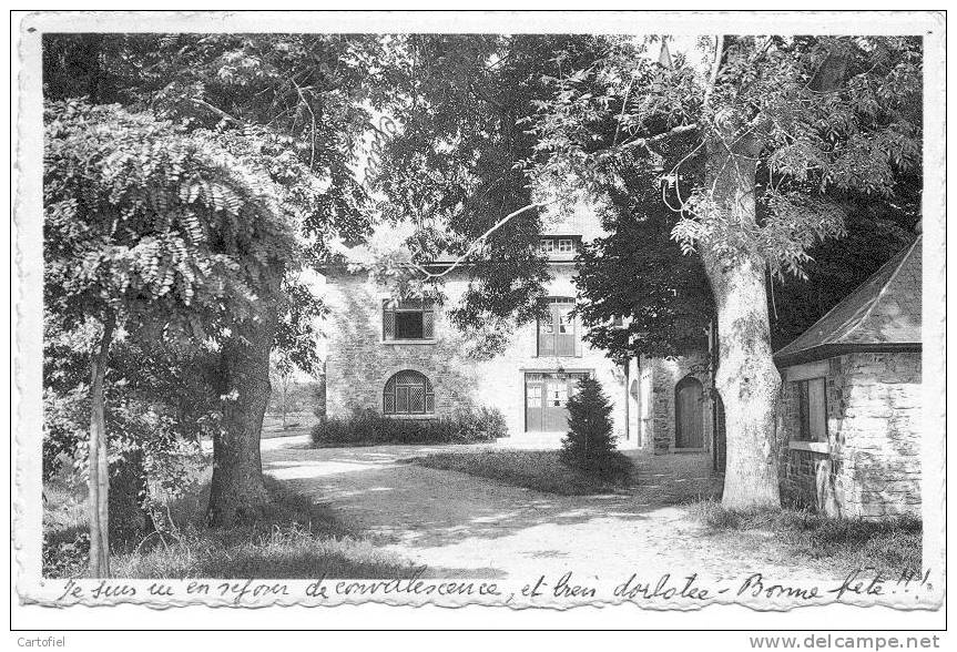 HURTEBISE - MONASTERE NOTRE DAME D´HURTEBISE-ST--HUBERT-JARDIN DE L'HOTELLERIE - Saint-Hubert