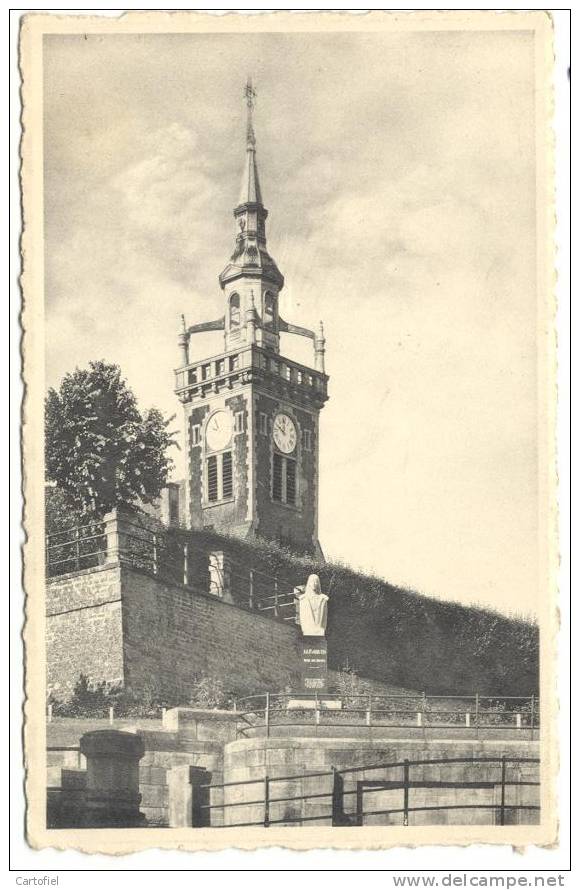 ARLON-MONUMENT REINE ELISABETH ET EGLISE ST.DONAT - Arlon