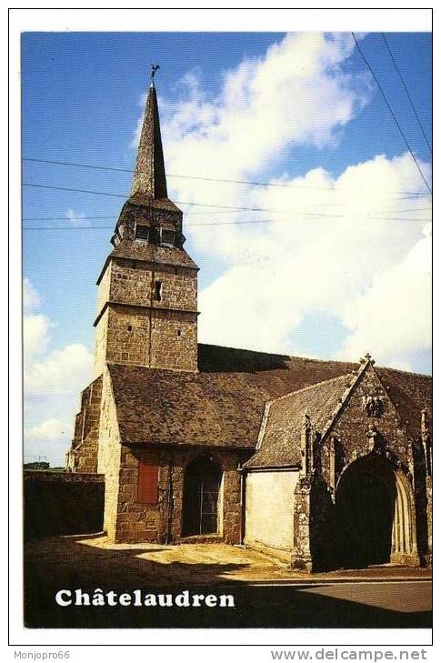 CPM De Chatelaudren   Chapelle Notre Dame Du Tertre - Châtelaudren