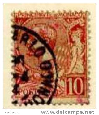 PIA - MON - 1891-94 : Prince Albert 1° - (Yv 23) - Used Stamps