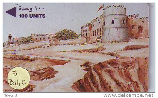 BAHRAIN Telecarte (3 BAHC) - Bahreïn