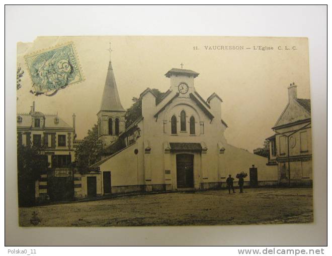 CPA  VAUCRESSON  CLC 11  EGLISE - Vaucresson