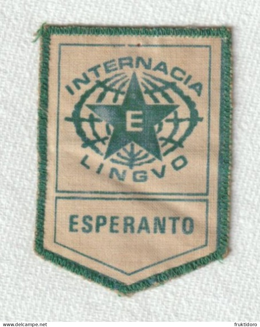 Esperanto Badge 'Internacia Lingvo Esperanto' - Obj. 'Herinnering Van'