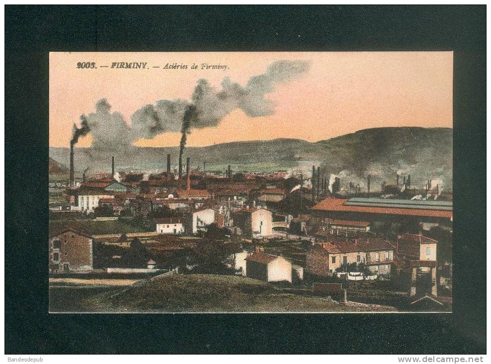 Firminy (42) - Aciéries De Firminy ( Haut Fourneau Forges Levy Fils 2005) - Firminy