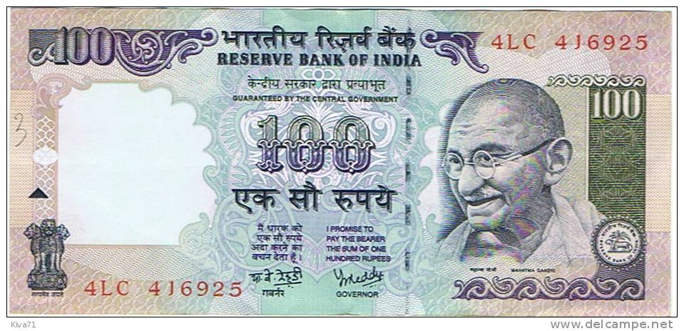 100 Rupees    "INDE"        Ro 38   39 - Indien