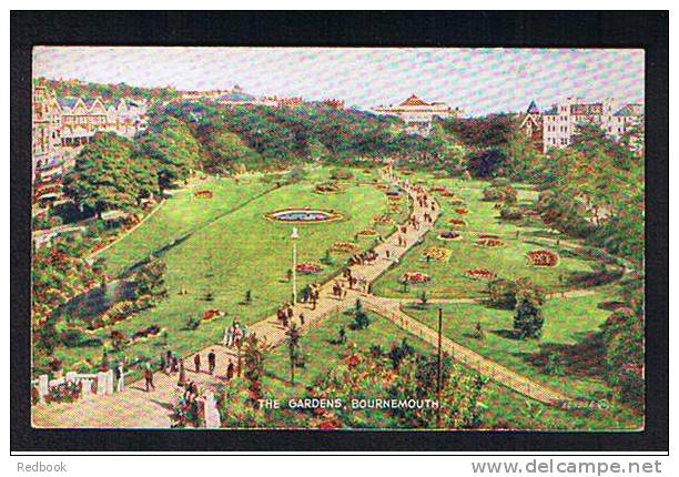 2 Early Postcards Bournemouth Dorset - Zig Zag Path & Gardens - Ref 239 - Bournemouth (ab 1972)