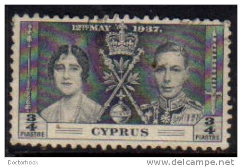 CYPRUS    Scott #  140  F-VF USED - Chypre (...-1960)