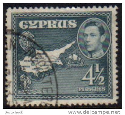 CYPRUS    Scott #  149  F-VF USED - Chypre (...-1960)