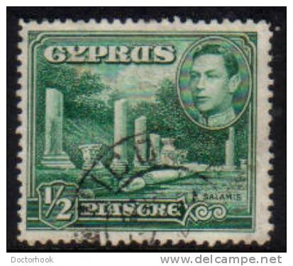 CYPRUS    Scott #  144  F-VF USED - Cyprus (...-1960)