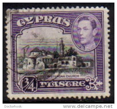 CYPRUS    Scott #  145  F-VF USED - Chypre (...-1960)