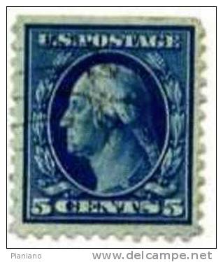 PIA - USA - 1908-09 : G. Washington - (Yv 171) - Usati