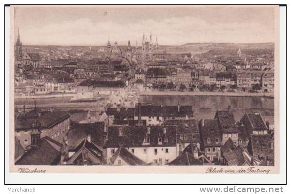 WURXBURG . BLICK VON DER FESTUNG - Wuerzburg