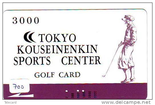 Carte Japon GOLF (700) * Sport Karte Japan - Deportes