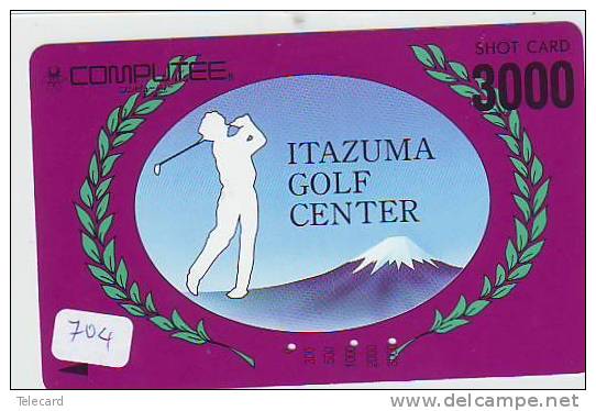 Carte Japon GOLF (704) * Sport Golfkarte Japan - Sport