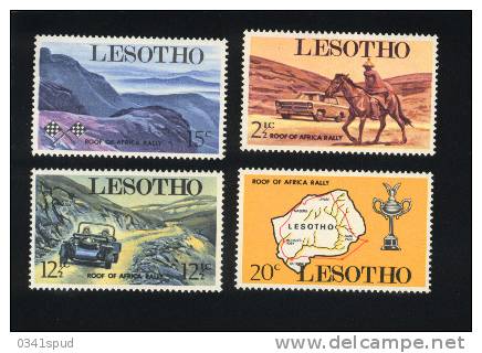 Lesotho   ** Never Hinged   Automobile  Africa Rallye - Automobile