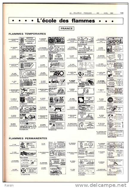 La Philatélie Française N° 434 435 436 Août Sept Oct 1990 Organe officiel TBE