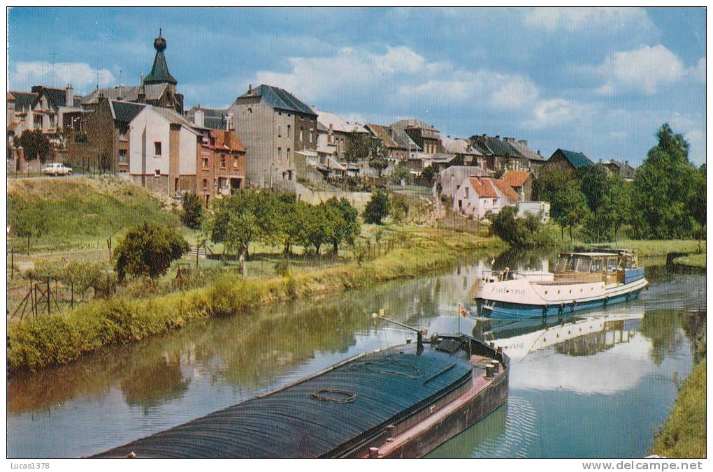 59 / BERLAIMONT / LE CANAL DE LA SAMBRE / JOLI PLAN DE PENICHE - Berlaimont