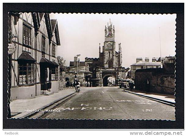 Real Photo Postcard Eastgate Warwick Warwickshire - Ref 240 - Warwick