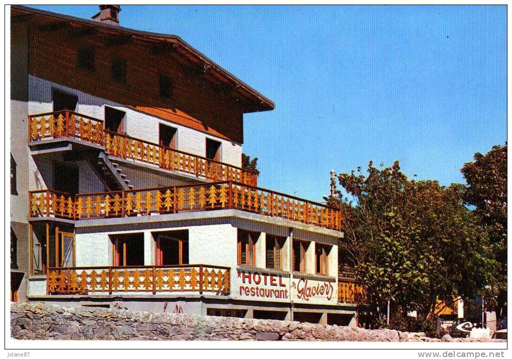 CPM      73     MODANE   AUSSOIS              HOTEL DES GLACIERS - Modane