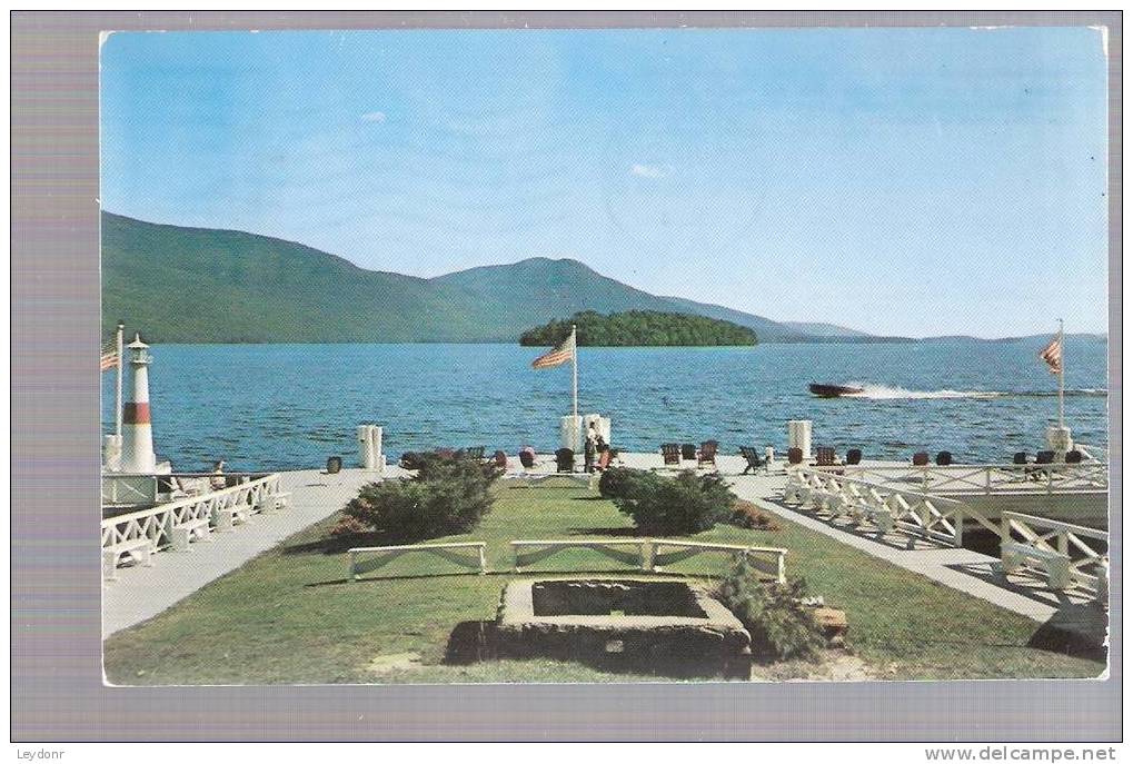 Lake George, In The Adirondacks, New York - Sagamore Hotel At Bolton Landing, Dome Island - Adirondack