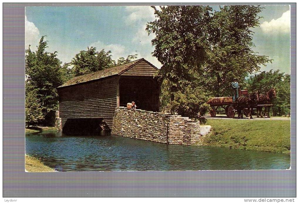 Ackley Covered Bridge - Greenfield Village, Dearborn, Michigan - Other & Unclassified