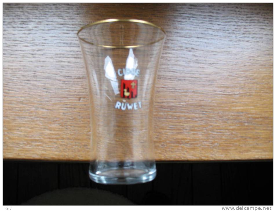 THIMISTER - CLERMONT - Verre "à Pousse Rapière"de La Cidrerie RUWET - Cidre - Pomme - Verres