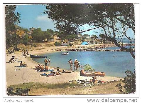 13358)cartolina Illustratoria  Costa Smeralda - Cala Capra - Olbia