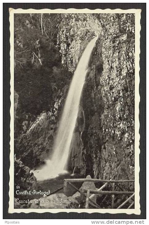 COVILHA (Portugal) - Cascata Do Poço Do Inferno - Castelo Branco