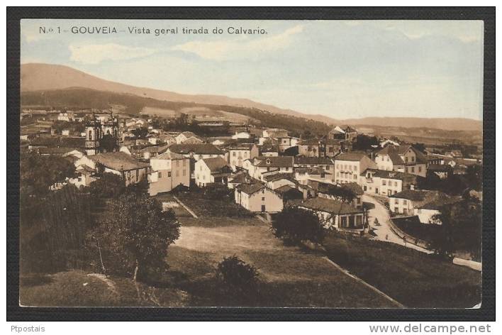 GOUVEIA (Portugal) - Vista Geral Tirada Do Calvario - Guarda