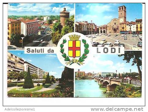 13448)cartolina Illustratoria  Località Di Lodi - Lodi