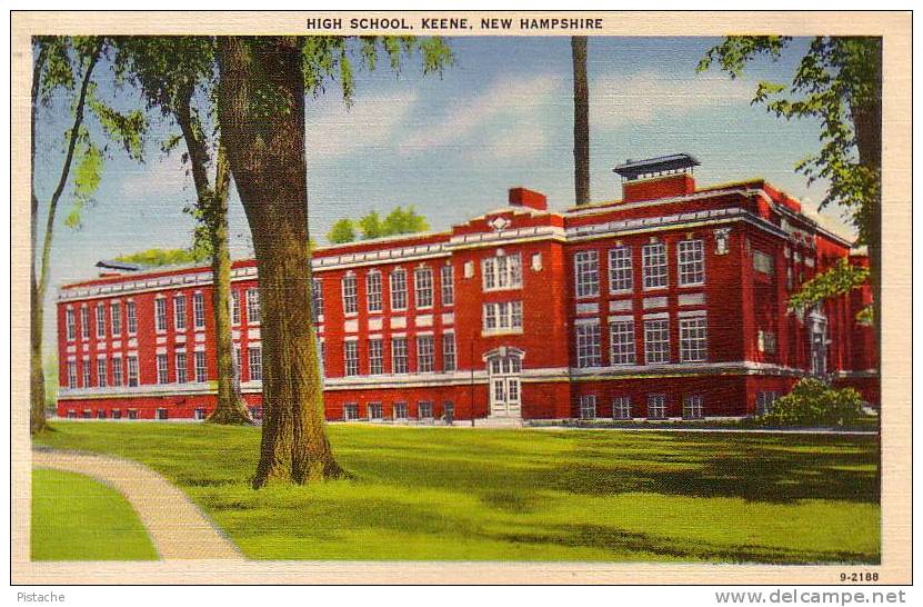 Keene New Hampshire - High School  - Linen - Neuve Mint Impeccable - Altri & Non Classificati