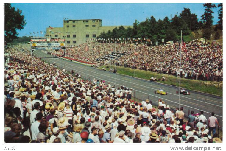 Soap Box Derby Model Car Race, Akron Ohio Racing On Vintage Postcard - Other & Unclassified