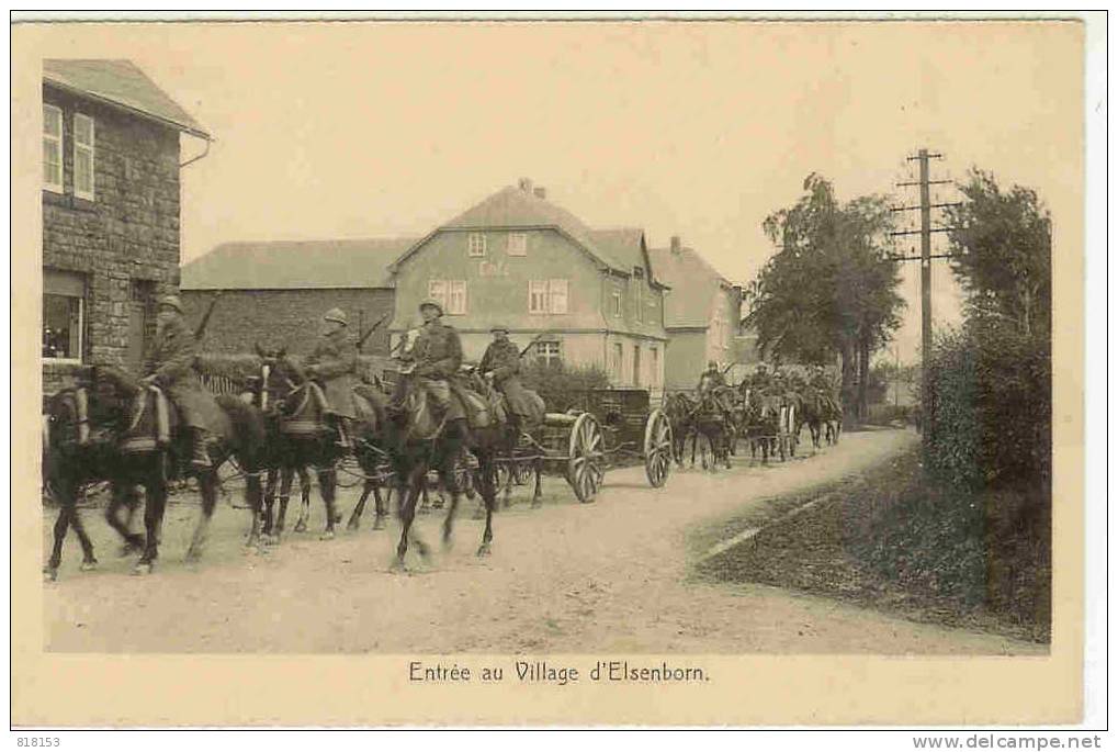 Entrée Au Village D'Elsenborn - Elsenborn (camp)