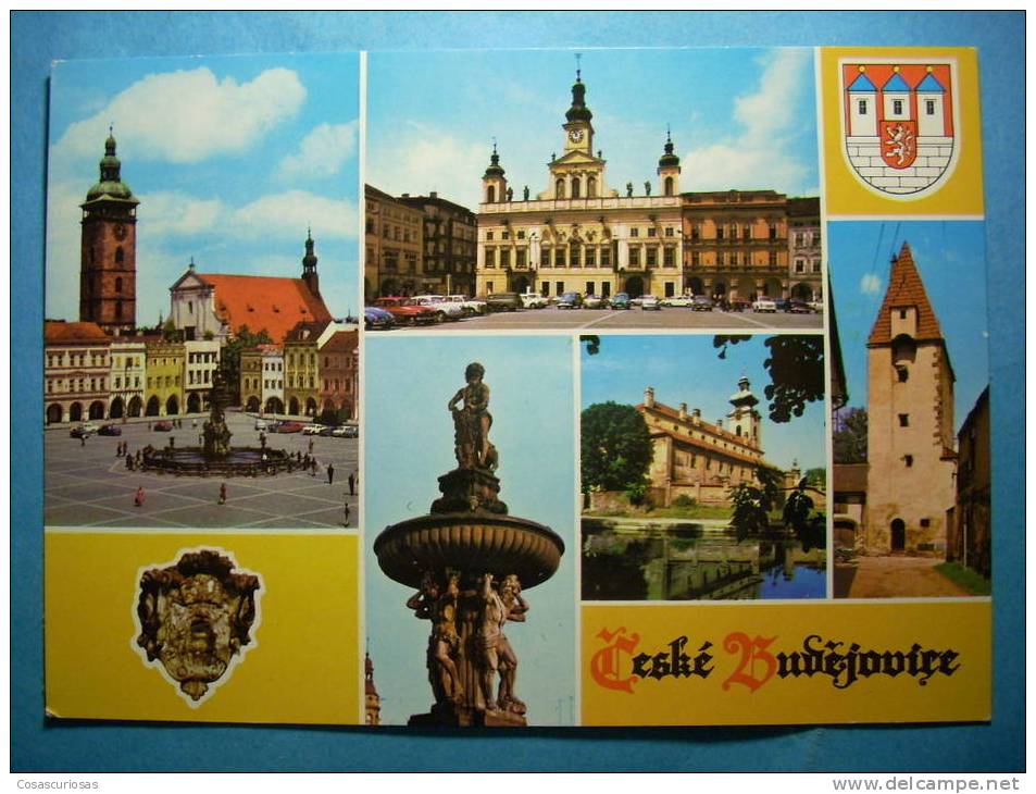 R.8815  CHECOESLOVAQUIA  CESKOSLOVENSKO  CESKÉ BUDEJOVICE  AÑOS 70/80  MAS EN MI TIENDA - Otros & Sin Clasificación