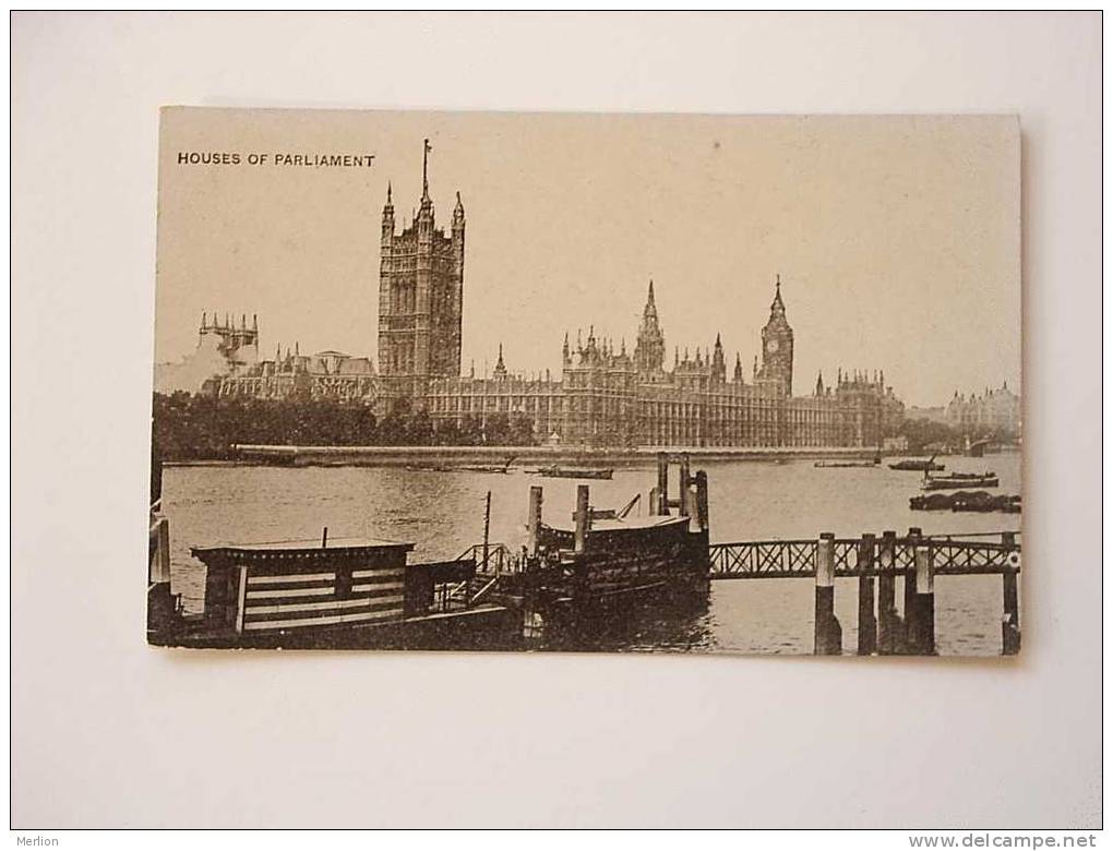 UK - London - Houses Of Parliament -  Cca 1910-20  VF  D37577 - Houses Of Parliament