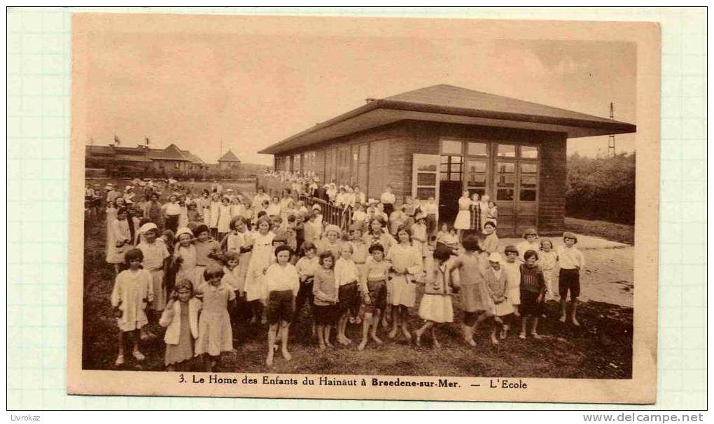 Le Home Des Enfants Du Hainaut à Breedene Sur Mer, Belgique - L'école - Bredene