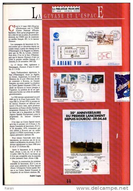 La Philatélie Française N°442 Avril 1991 Organe Officiel  TBE - Französisch (ab 1941)