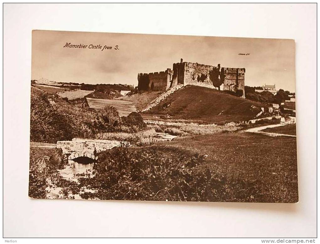 Manorbier Castle -Wales  Cca 1930's  VF   D37674 - Pembrokeshire