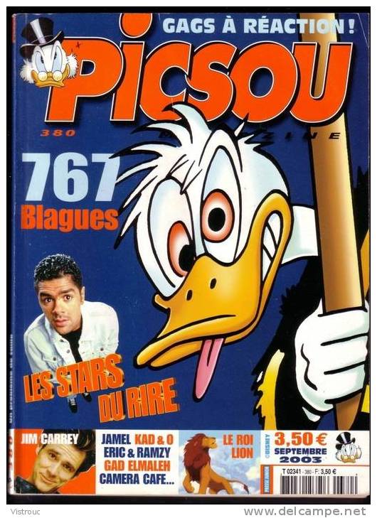 PICSOU Magazine N° 380 . - Picsou Magazine