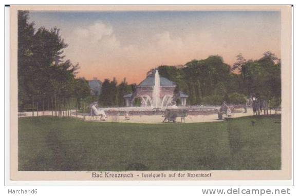 BAD KREUZNACH . INSELQUELLE AUF DER ROSENINSEL - Bad Kreuznach