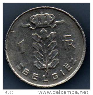 1F Belgique 1964 Légende Flamande Tb - 1 Franc