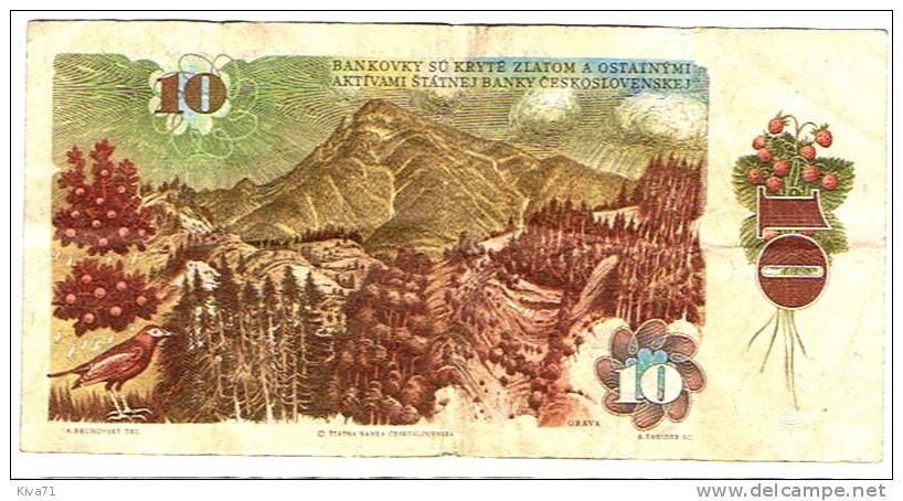 10 Korun   "Tchécoslovaquie"     1986      Ro 70 - Tchécoslovaquie