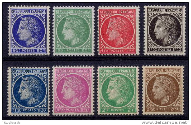 674/681 ** - 1945-47 Ceres Of Mazelin