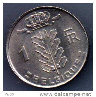 1 F Belgique 1975 Lég Française Sup/spl - 1 Franc