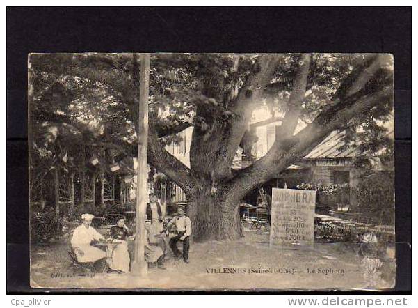 78 VILLENNES SUR SEINE Arbre, Sophora, Bien Animée, Beau Plan, Arbres, Ed Fly 141, 1906 - Villennes-sur-Seine