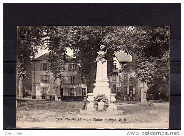 78 VIROFLAY Monument, Statue De Maze, Ed EM Malcuit 3914, 1931 - Viroflay
