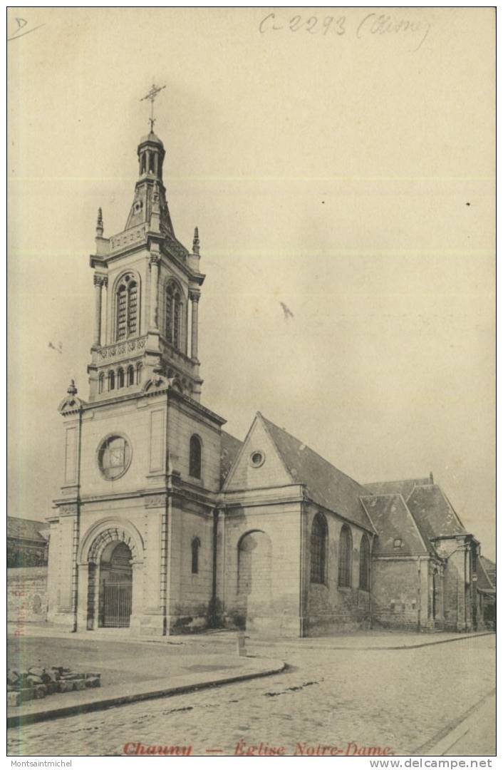 Chauny. Aisne 02. Eglise Notre-Dame. - Chauny