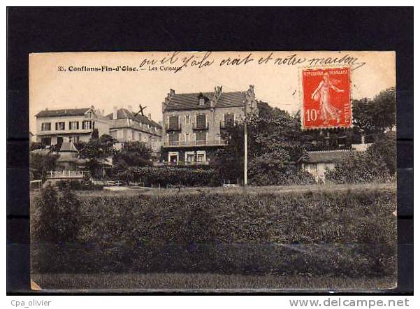 78 CONFLANS STE HONORINE Fin D'Oise, Coteaux, Villas, Ed ? 35, 191? - Conflans Saint Honorine