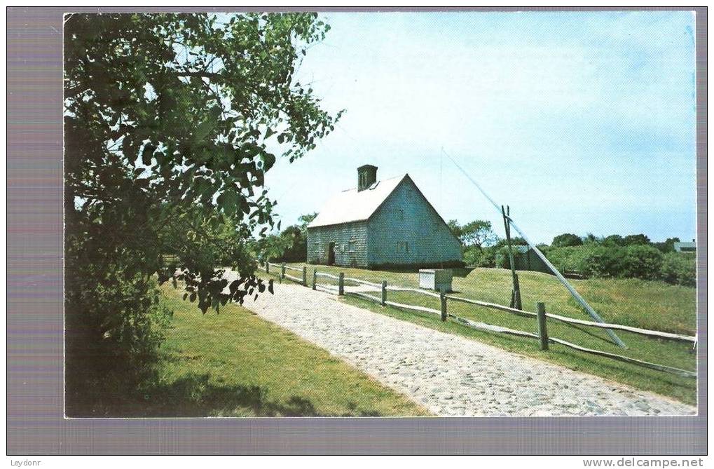 The Oldest House - Built In 1686 - The House Of Jethro Coffin And May Gardner, Nantucket, Massachusetts - Nantucket