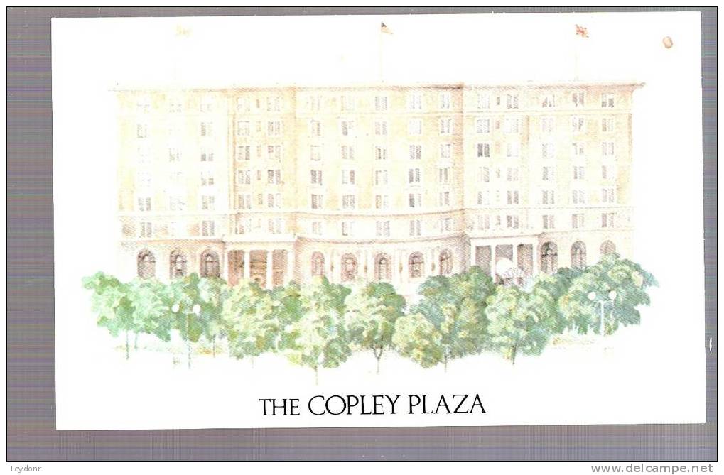 The Copley Plaza, Boston, Massachusetts - Boston